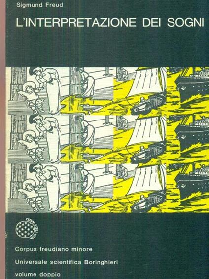 L' interpretazione dei sogni - Sigmund Freud - copertina