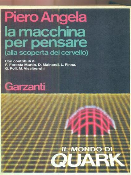 La macchina per pensare - Piero Angela - copertina
