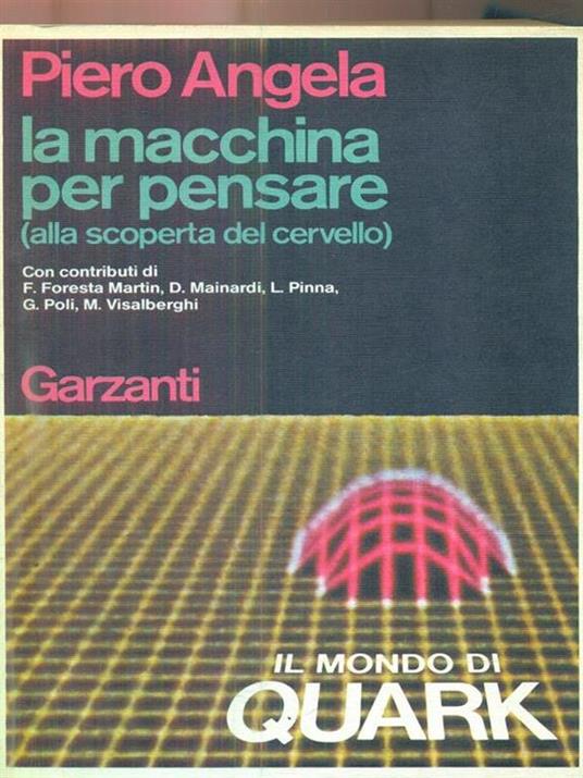 La macchina per pensare - Piero Angela - copertina