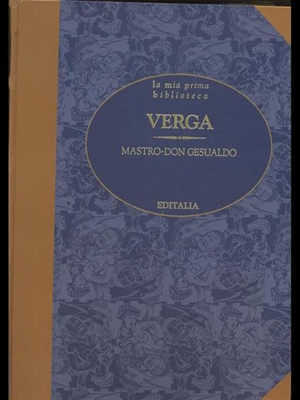 Mastro-don Gesualdo - Giovanni Verga - copertina