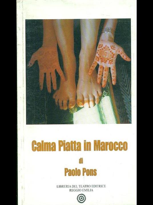 Calma piatta in Marocco - Paolo Pons - copertina