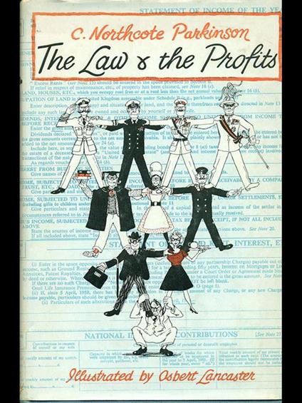 The law & the profits - Cyril Northcote Parkinson - copertina