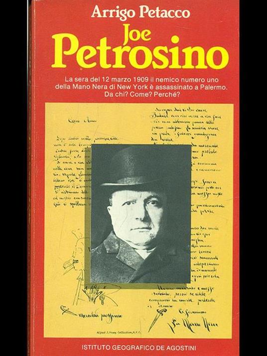 JOE PETROSINO - Arrigo Petacco - copertina