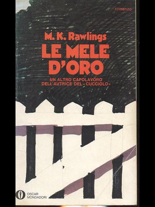 Le mele d'oro - Marjorie K. Rawlings - copertina