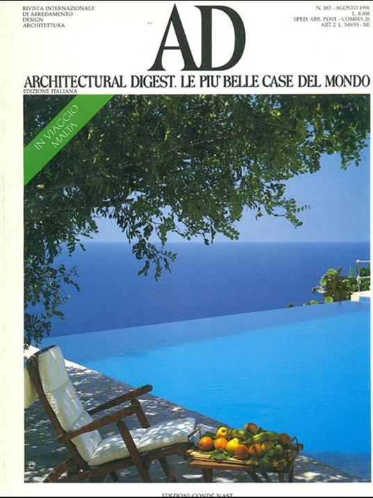 Ad. Agosto 1996 - copertina