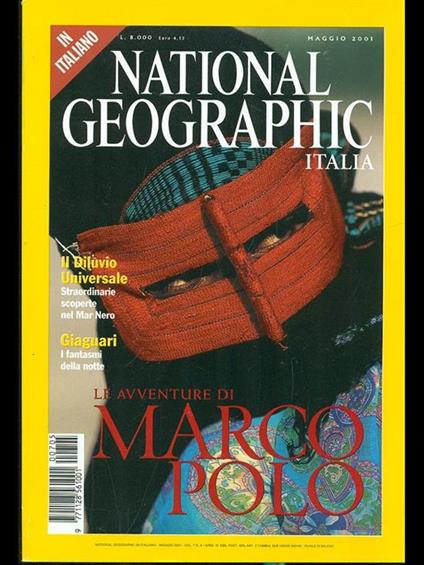 National Geographic Italia. Maggio 2001Vol. 7 N. 5 - copertina