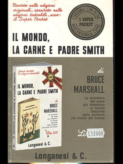 Il mondo, la carne e Padre Smith - Bruce Marshall - copertina