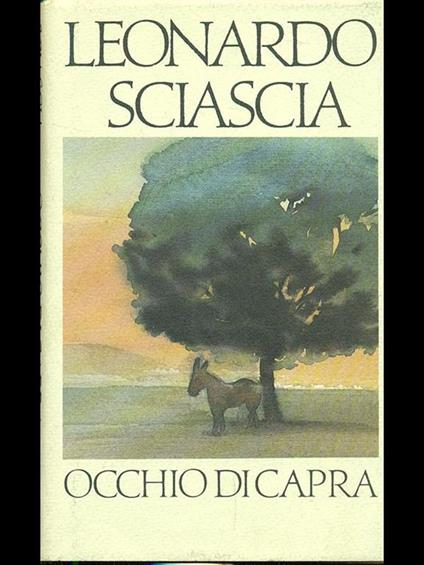 Occhio di capra - Leonardo Sciascia - copertina