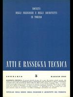 Atti e rassegna tecnica n. 5/maggio 1962