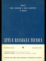 Atti e rassegna tecnica n. 6/giugno 1962