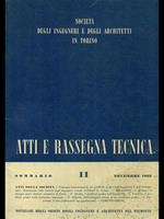 Atti e rassegna tecnica n. 11/novembre 1963