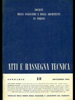 Atti e rassegna tecnica n. 12/dicembre 1963