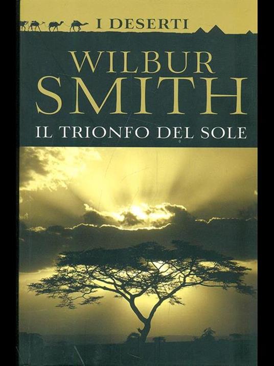 Il trionfo del sole - Wilbur Smith - copertina