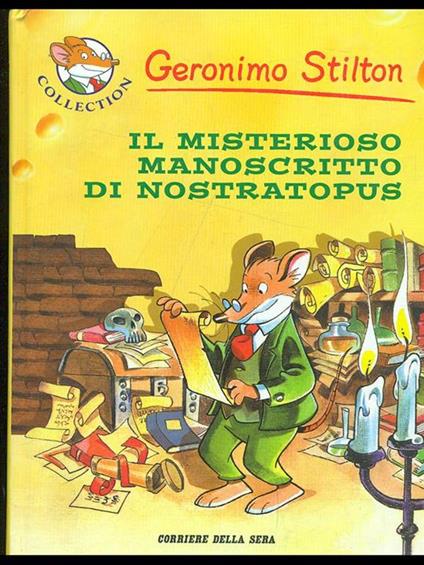 Il misterioso ladro di formaggi - Geronimo Stilton - copertina
