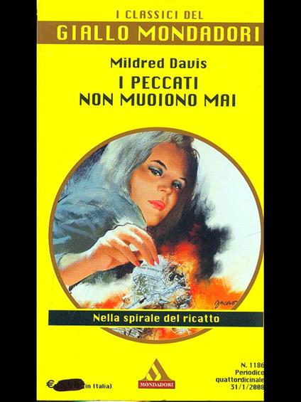 I peccati non muoiono mai - Mildred Davis - copertina