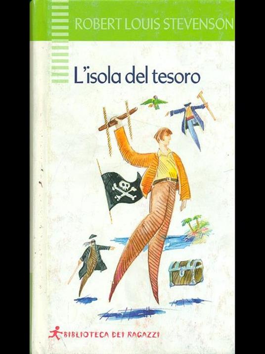 L' isola del tesoro - Robert Louis Stevenson - copertina
