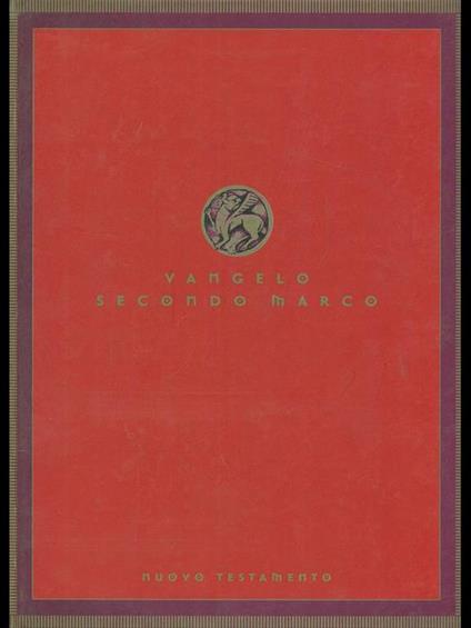 Vangelo secondo Marco - copertina