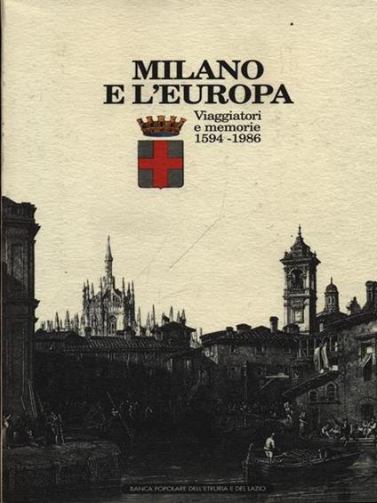 Milano e l'Europa - Attilio Brilli - copertina