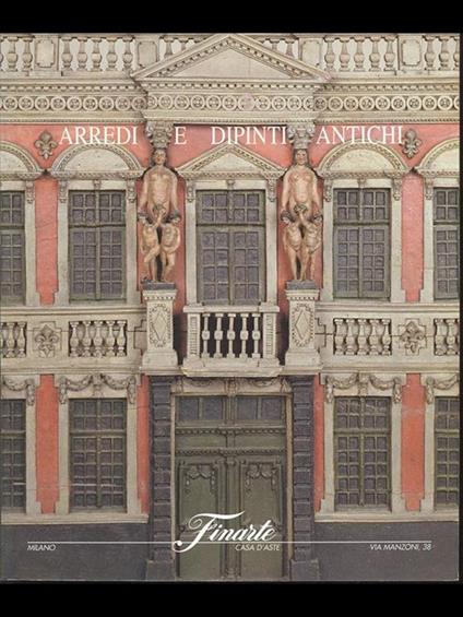 Arredi e dipinti antichi. Milano 17 dicembre 2001 - copertina