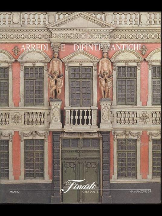 Arredi e dipinti antichi. Milano 17 dicembre 2001 - copertina