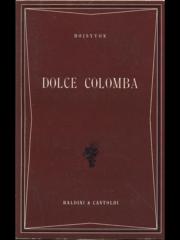 Dolce colomba