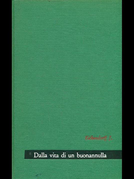 Dalla vita di un buonannulla - Joseph von Westphalen - copertina