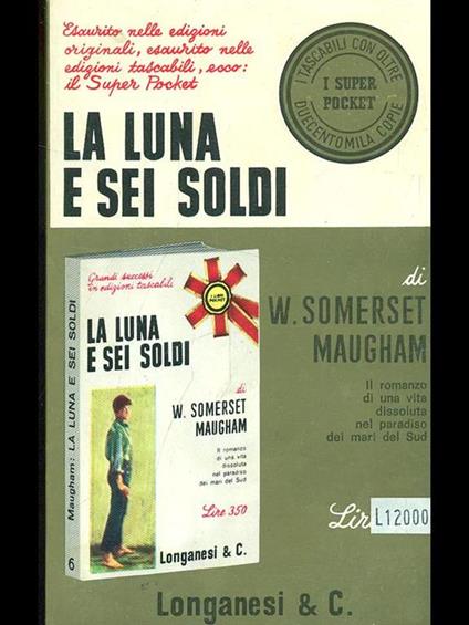 La luna e sei soldi - W. Somerset Maugham - copertina