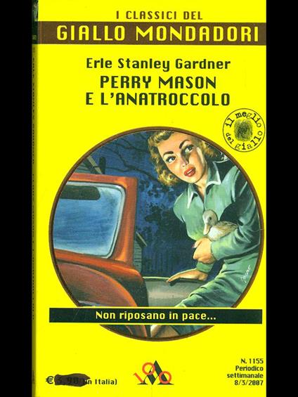 Perry Mason e l'anatroccolo - Erle Stanley Gardner - copertina