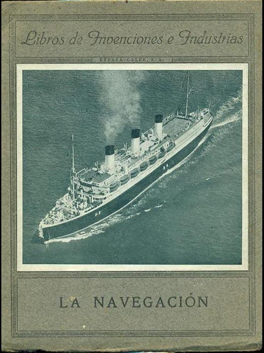 La navegacion - Angel Cabrera - copertina