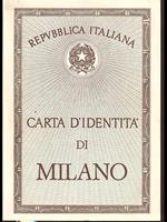 Carta d'Identità di Milano