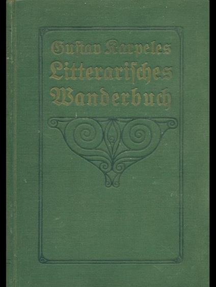 Litterarisches Manderbuch - Gustavo Karpeles - copertina