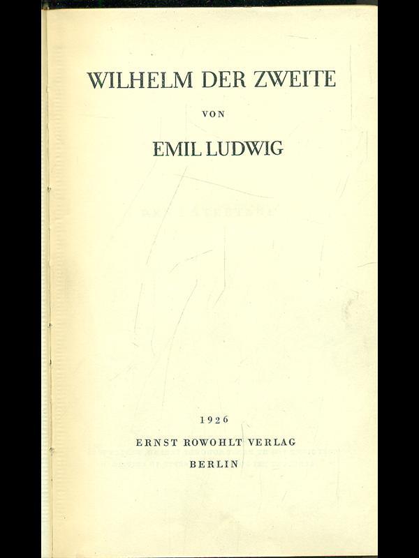Wilhelm der zweite