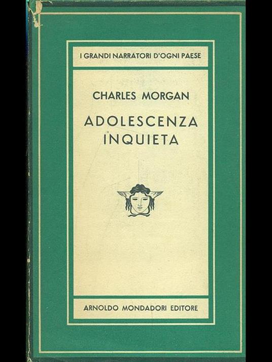Adolescenza inquieta - Charles Morgan - copertina