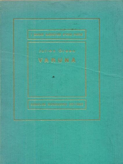 Varuna - Julien Green - copertina