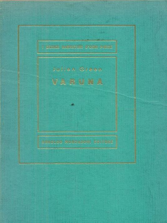 Varuna - Julien Green - copertina