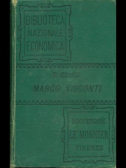Marco Visconti - Tommaso Grossi - copertina
