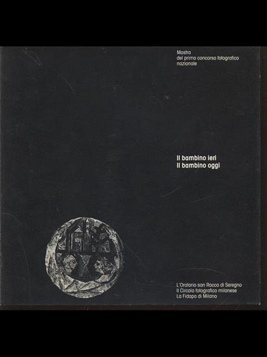 Il bambino ieri Il bambino oggi - copertina