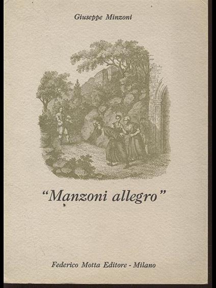 Manzoni allegro - Giuseppe Minzoni - copertina