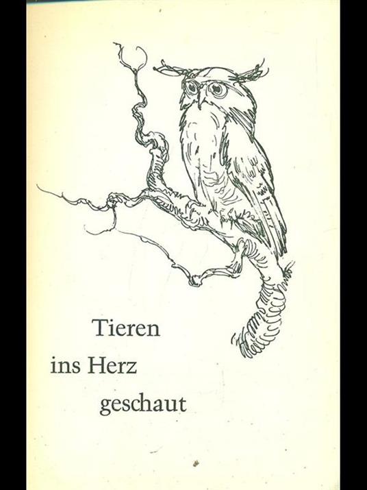 Tieren ins herz geschaut - copertina