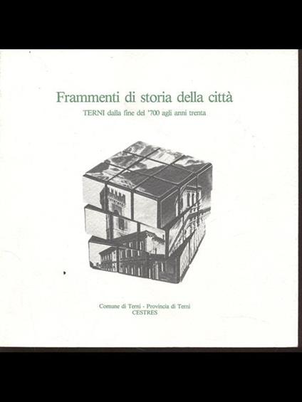 Frammenti di storia della città - copertina