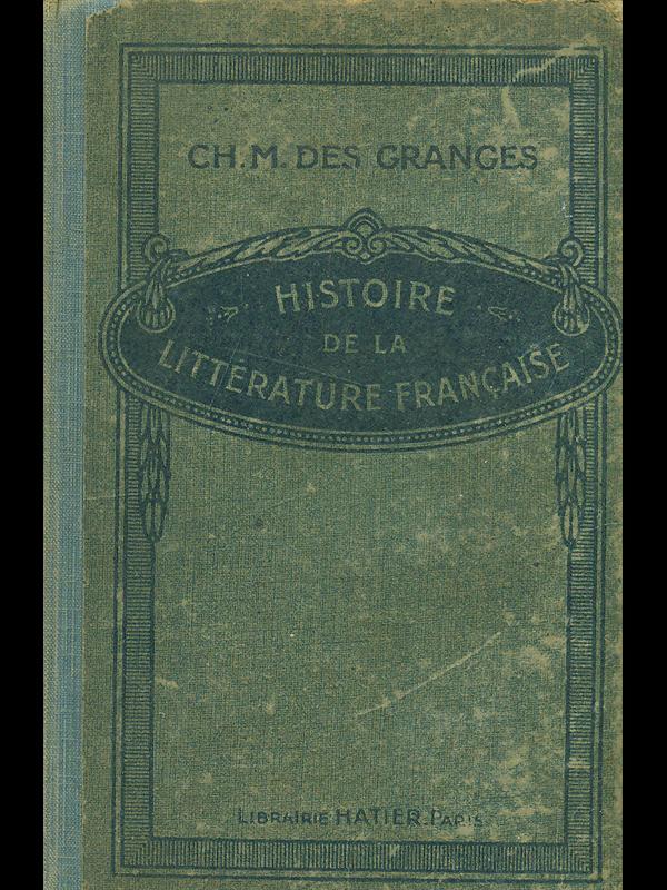 Histoire de la litterature française