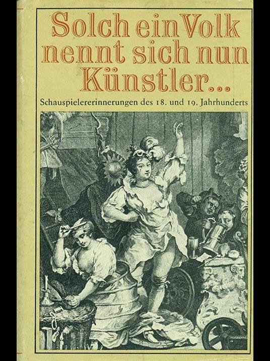 Solch ein volk nennt sich nun kunstler - Rolf Kabel - copertina