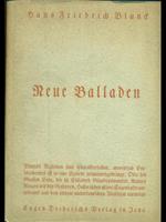 Neue balladen