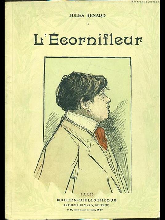 L' ecornifleur - Jules Renard - copertina