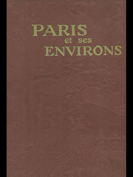 Paris e ses environs - copertina