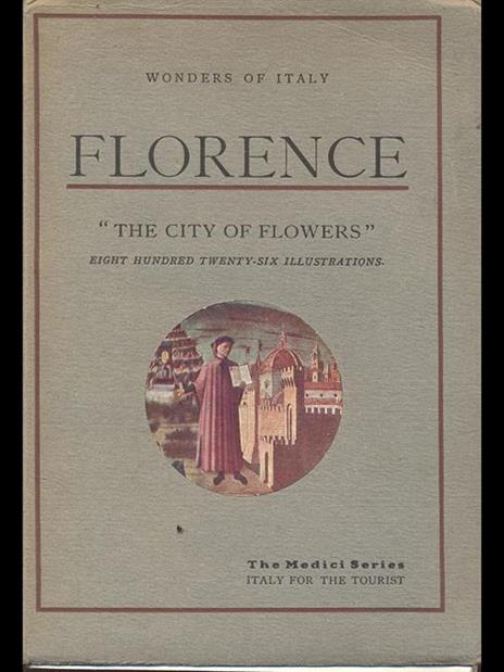 Florence. The city of flowers - copertina