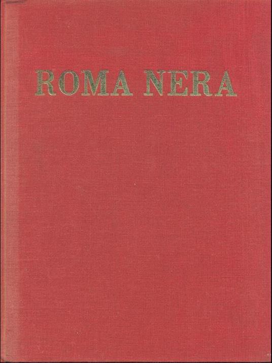 Roma nera - copertina