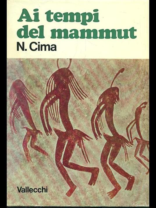 Ai tempi del mammut - Nilde Cima - copertina