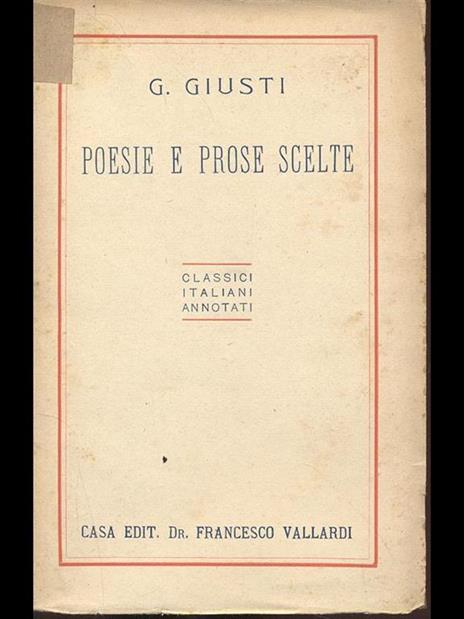 Poesie e prose scelte - 6