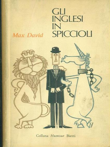 Gli inglesi in spiccioli - Max David - copertina